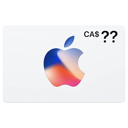 Apple App Store 礼品卡 CA$10（加拿大）