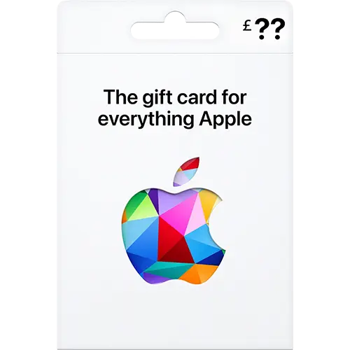 Apple App Store 礼品卡 £2-10GBP（英国）[1小时内发货]